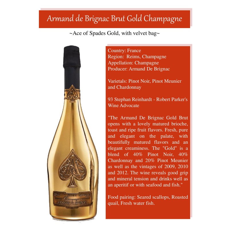Review: NV Armand de Brignac Brut Gold Champagne - Drinkhacker